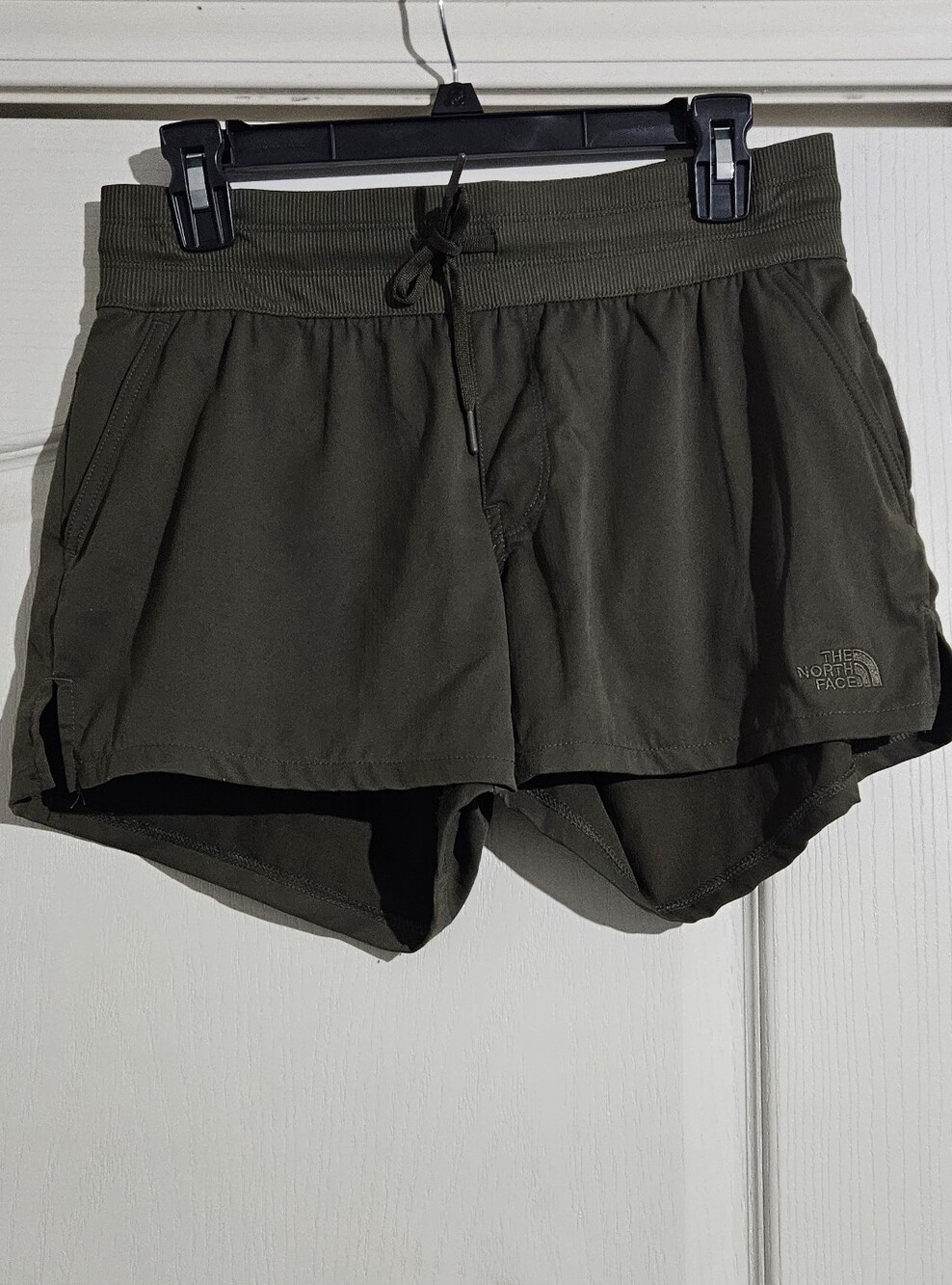 The North Face Women's Olive Green Acticw Shorts Size Small.